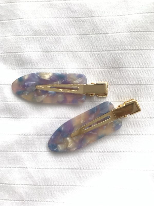 Limited edition crease free clips pastel gold - Image 3